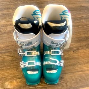 LANGE ultimate control ski boots XT 90 W women’s size 23.5 blue/white